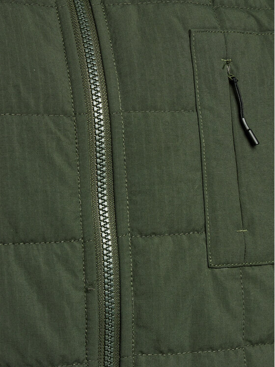 Rains Rains Camicia Giron Liner Overshirt T1 19420 Verde Regular Fit