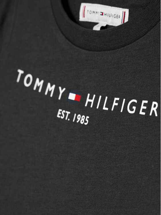 Tommy Hilfiger Tommy Hilfiger T-Shirt Essential KS0KS00210 Czarny Regular Fit
