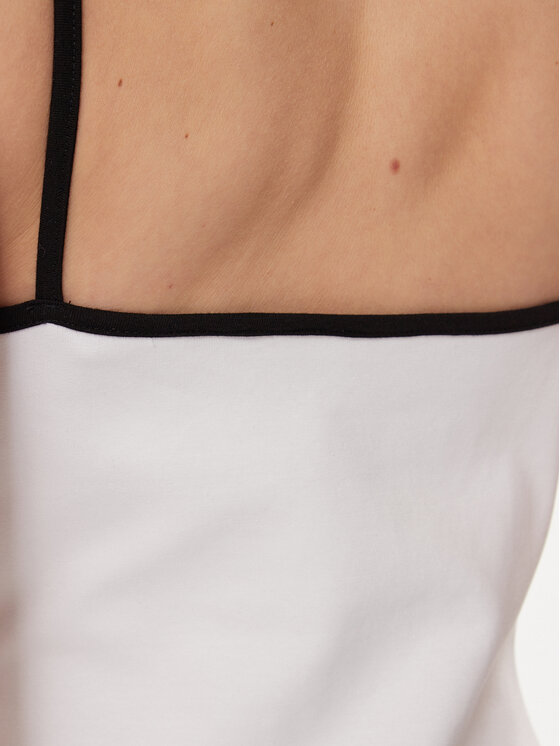 Guess Guess Ежедневна рокля E4GK00 KBP41 Бял Slim Fit