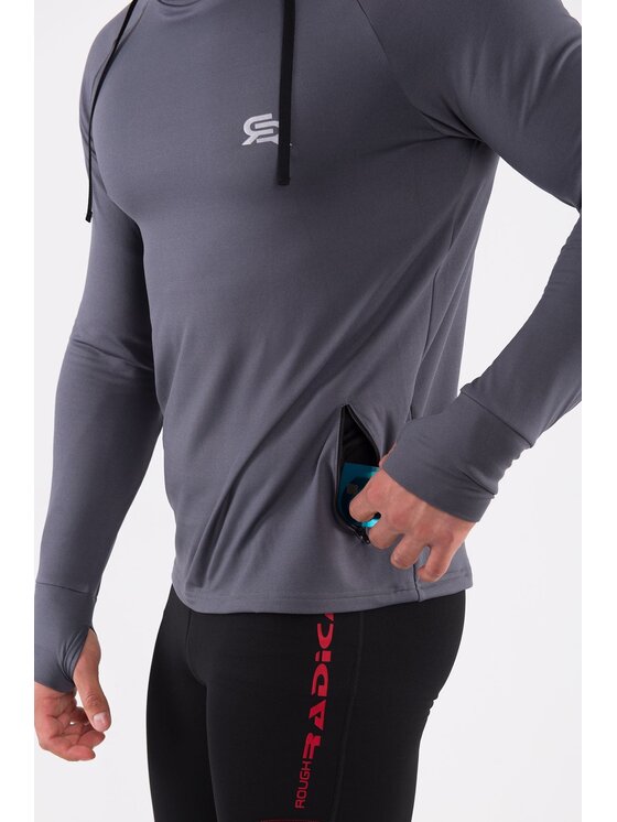 ROUGH RADICAL ROUGH RADICAL Bluza ADAPT Szary Slim Fit