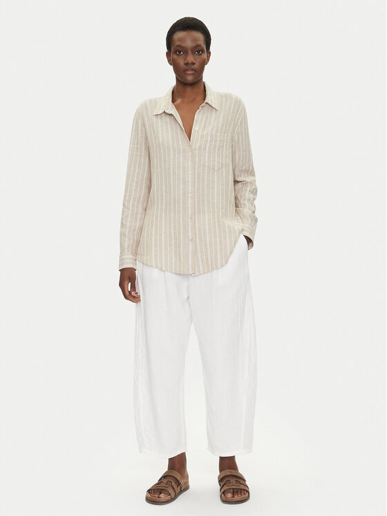 Gap Gap Marškiniai 885287-13 Smėlio Regular Fit