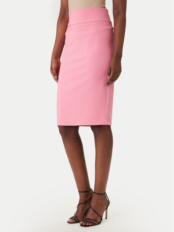 Rinascimento Fustă tip creion CFC0128651003 Roz Slim Fit