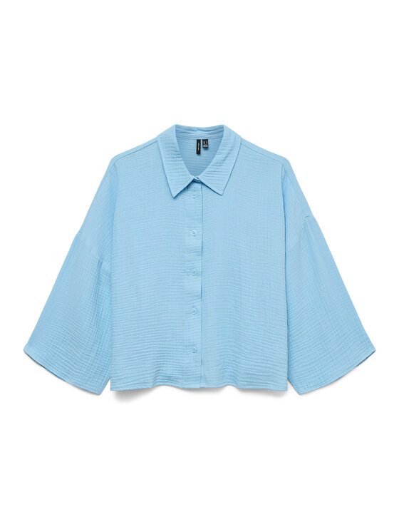 Vero Moda Vero Moda Сорочка Natali 10279685 Голубий Standard Fit