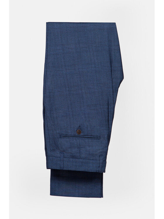 Lancerto Lancerto Spodnie materiałowe Jimmy 2 Granatowy Regular Fit