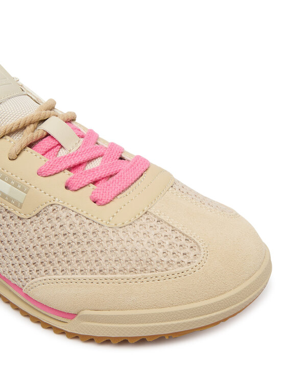 Tommy Jeans Tommy Jeans Αθλητικά Tjw Low Profile Runner Knit EN0EN02992 Μπεζ