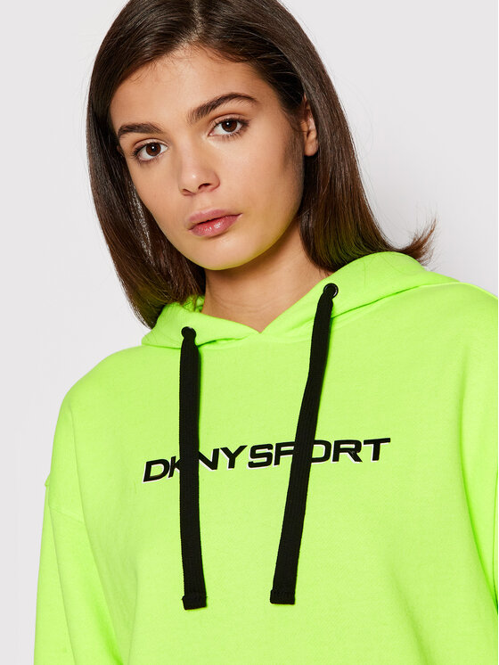 Felpa DP1T8423 Verde Oversize