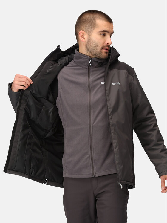 Regatta Regatta Kurtka zimowa Thornridge II RMP281 Szary Regular Fit