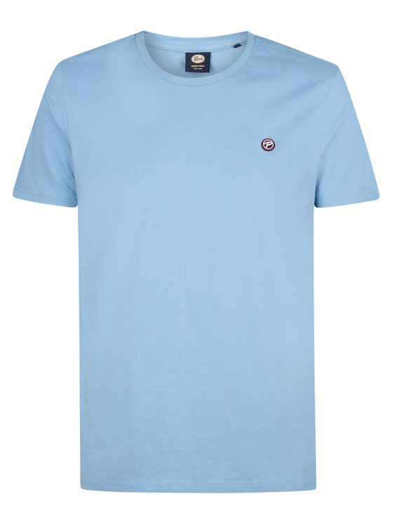 Petrol Industries Petrol Industries Tricou M-ROS-TSR002 Albastru celest Regular Fit