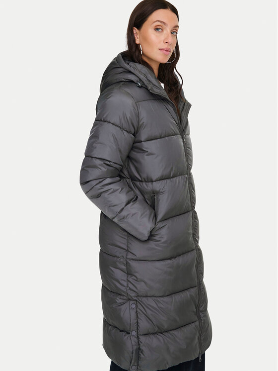 ONLY ONLY Zimska jakna Montana 15226559 Siva Relaxed Fit