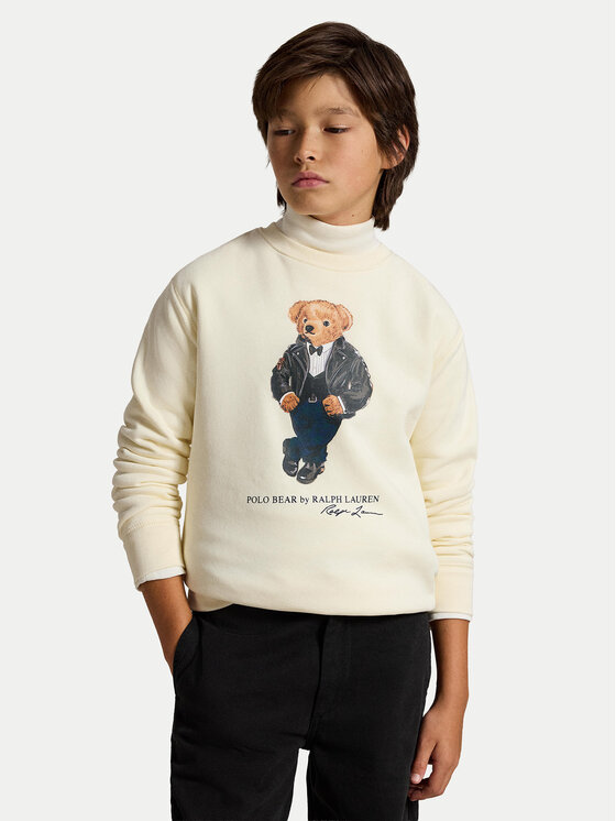 Polo Ralph Lauren Polo Ralph Lauren Світшот 323B29157001 Кремовий Regular Fit