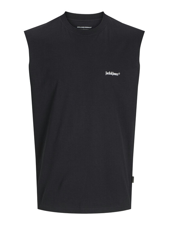 Jack & Jones Jack & Jones Tank top Varenna 12273524 Czarny Oversize