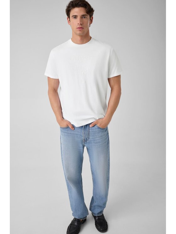 Guess Guess T-Shirt 183046 Bílá Classic Fit