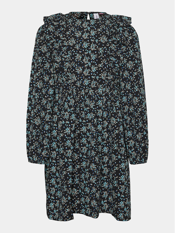 Vero Moda Girl Vero Moda Girl Každodenní šaty Floraly 10301856 Černá Regular Fit