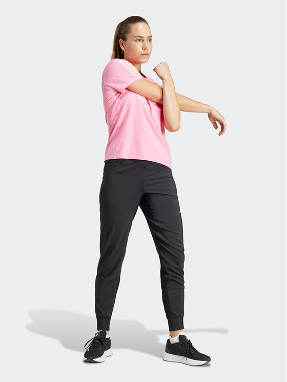 adidas adidas Koszulka techniczna Own The Run IN1592 Różowy Regular Fit