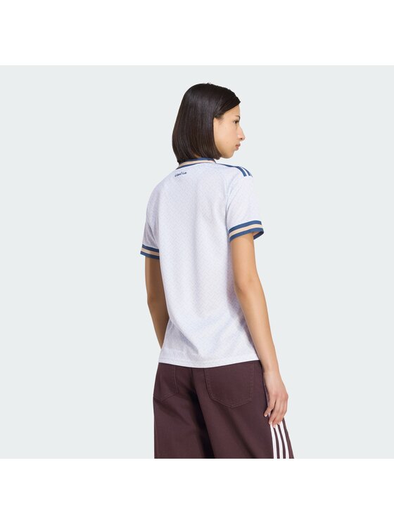 adidas adidas Koszulka techniczna 161754 Niebieski jasny Slim Fit