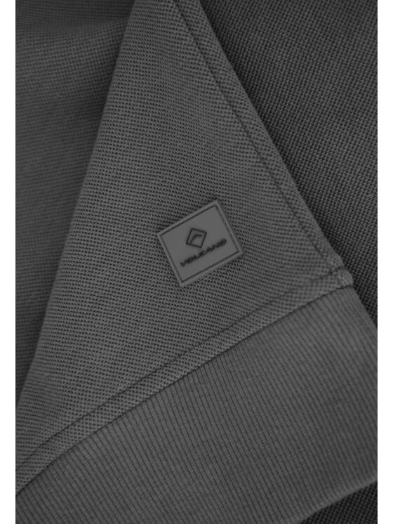 Volcano Volcano Bluza B-LORENC Szary Regular Fit