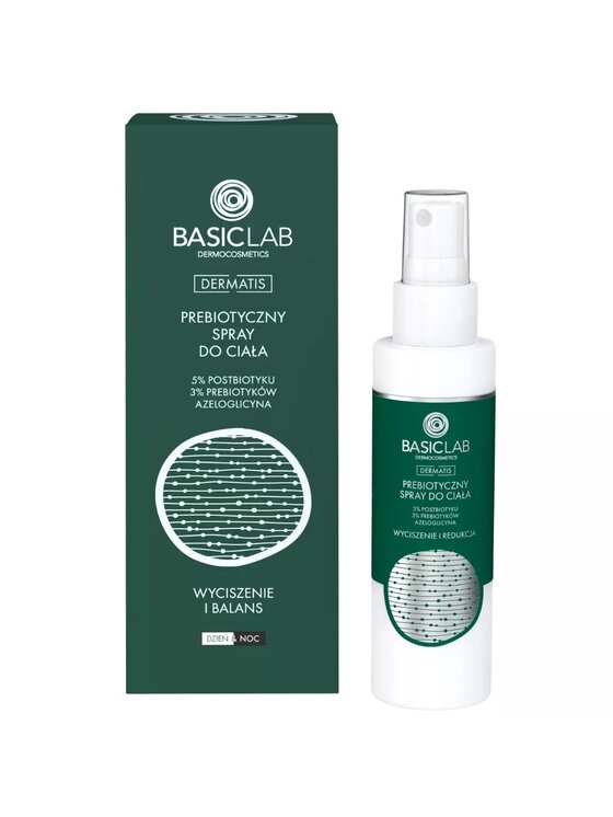 BasicLab BasicLab BasicLab Dermatis prebiotyczny spray do ciała 100ml Zestaw kosmetyków