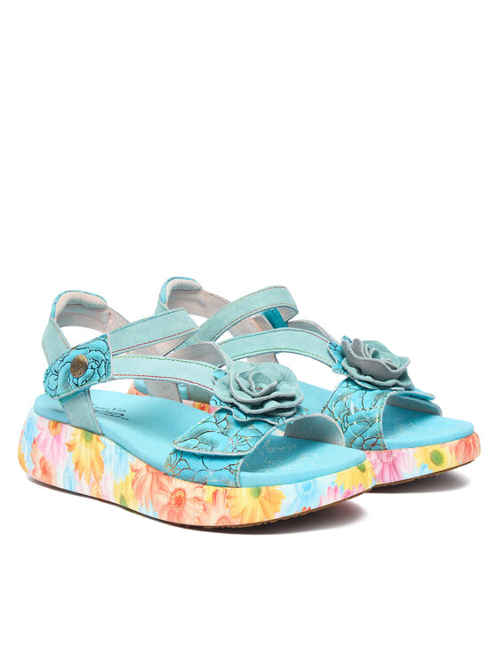 Laura Vita Laura Vita Босоніжки Nikito 01 Бірюзовий