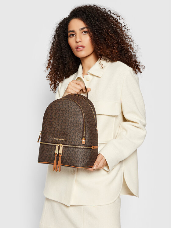 MICHAEL Michael Kors MICHAEL Michael Kors Mugursoma Rhea Zip 30S7GEZB1B Brūns