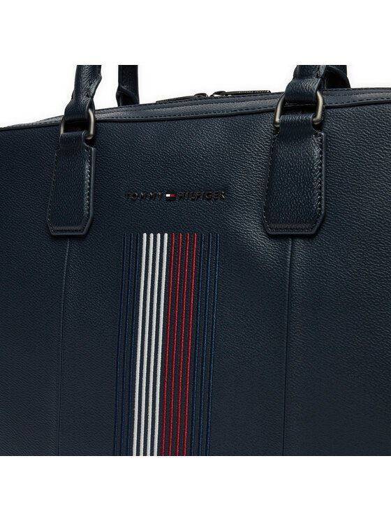 Tommy Hilfiger Tommy Hilfiger Сумка для ноутбука Coated Canvas Computer Bag AM0AM12492 Cиній