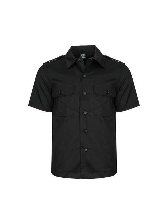 Brandit Brandit Koszula 4101.2.XXL Czarny Regular Fit