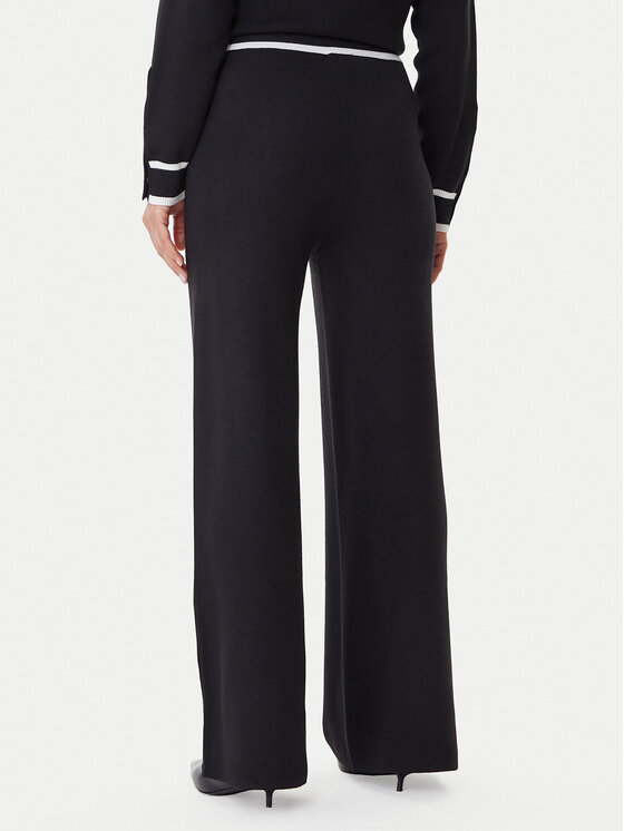 Liu Jo Liu Jo Megztos kelnės TF5252 MS59L Juoda Regular Fit