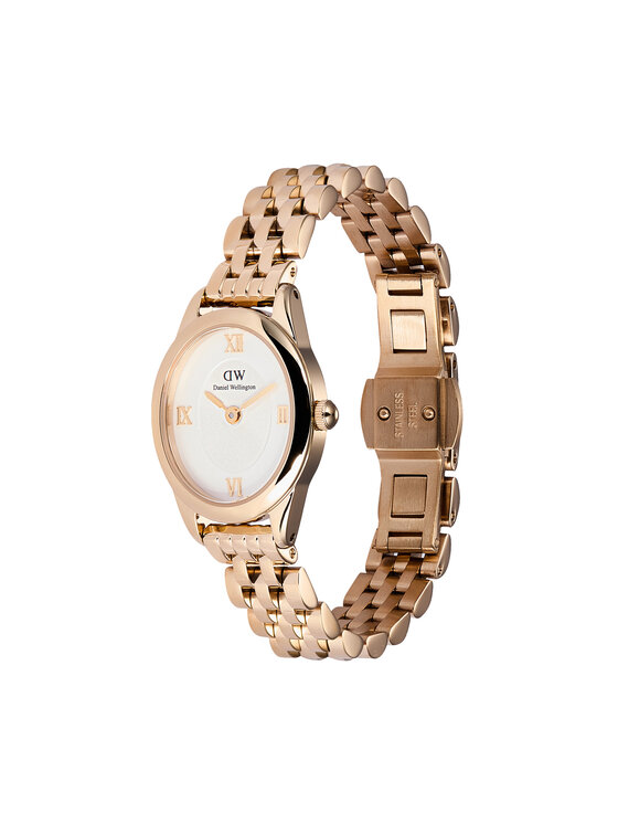 Daniel Wellington Daniel Wellington Zegarek Ophelia Mini 22 DW00100805 Różowe złoto