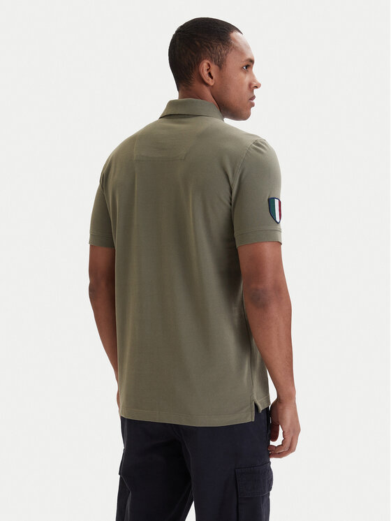 Aeronautica Militare Aeronautica Militare Tricou polo 261PO1927UP00191 Verde Regular Fit