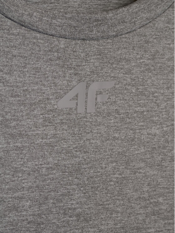 4F 4F T-Shirt MULTI ACTIVE Szary Regular Fit