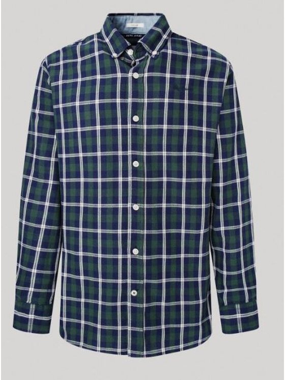 Pepe Jeans Pepe Jeans Košile PM308202 673 Tmavomodrá Regular Fit