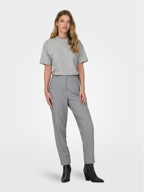 ONLY ONLY Chino kalhoty Raven 15298565 Šedá Regular Fit