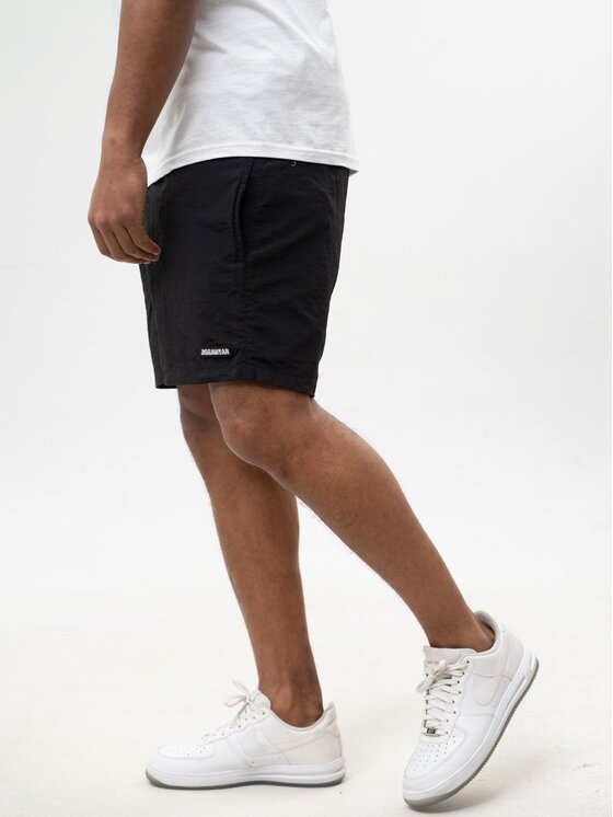 Jigga Wear Jigga Wear Szorty kąpielowe Sportowe Spodenki Kąpielowe Męskie Czarne Jigga Wear Patch XL Czarny