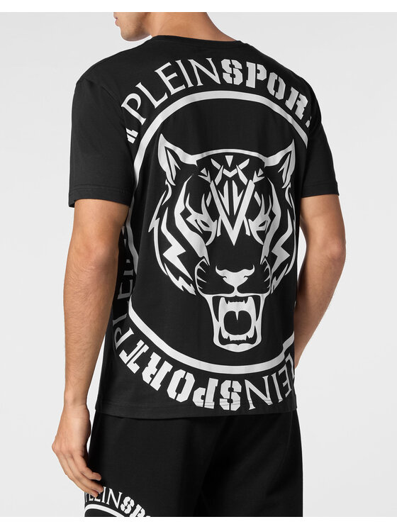 Plein Sport Plein Sport T-Shirt 14195 Czarny Regular Fit