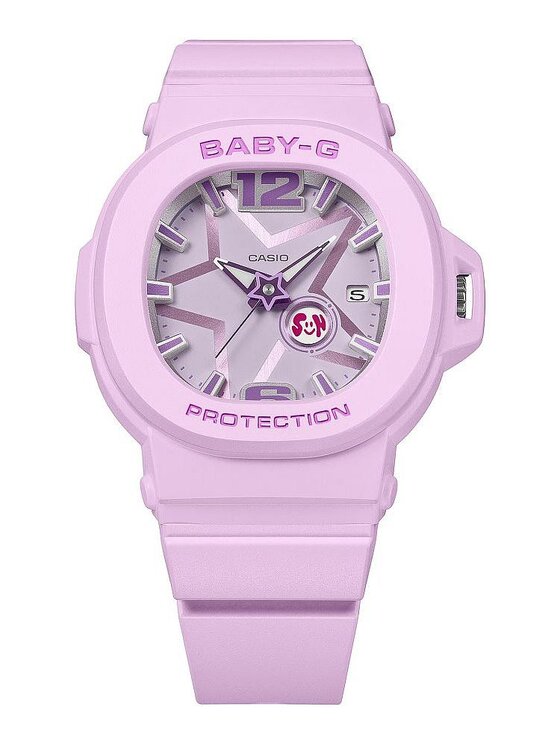 Baby-G Baby-G Zegarek Casio-BGA-10D-6AER Różowy