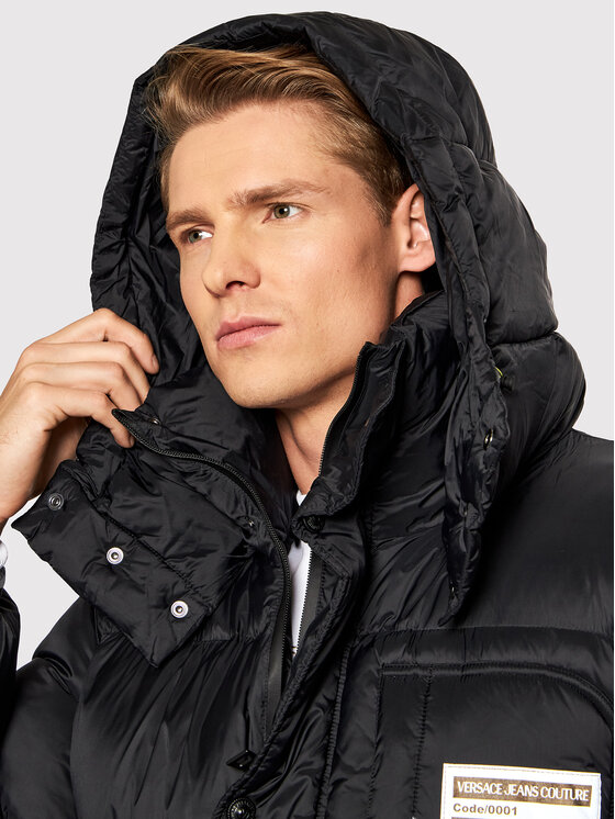 Versace Jeans Couture Giubbotto piumino 71GAU411 Nero Regular Fit •  Modivo.it
