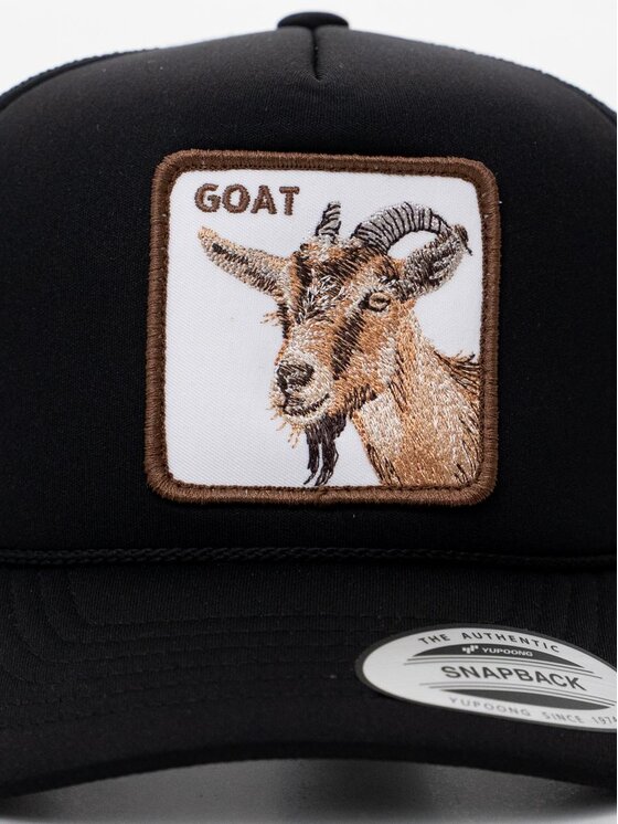 MyStars MyStars Czapka z daszkiem z Kozą Goat Czarny