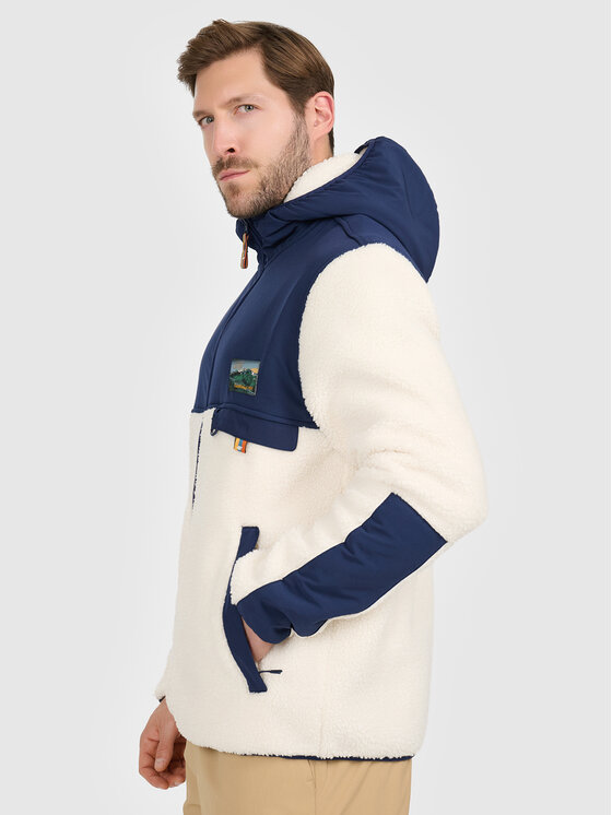 4F 4F Polar MISSION READY Biały Regular Fit
