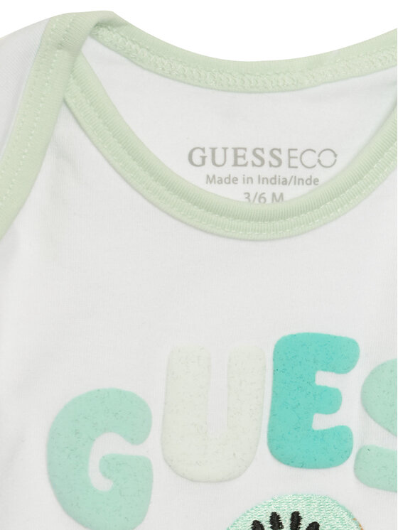 Guess Guess Completo per neonati H6GW05 KF891 Verde chiaro Regular Fit