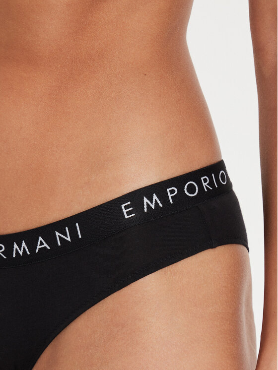 Emporio Armani Underwear Emporio Armani Underwear Set od 2 para klasičnih gaćica 163334 4F227 00020 Crna