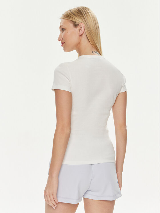Lacoste Lacoste T-krekls TF5538 Balts Regular Fit
