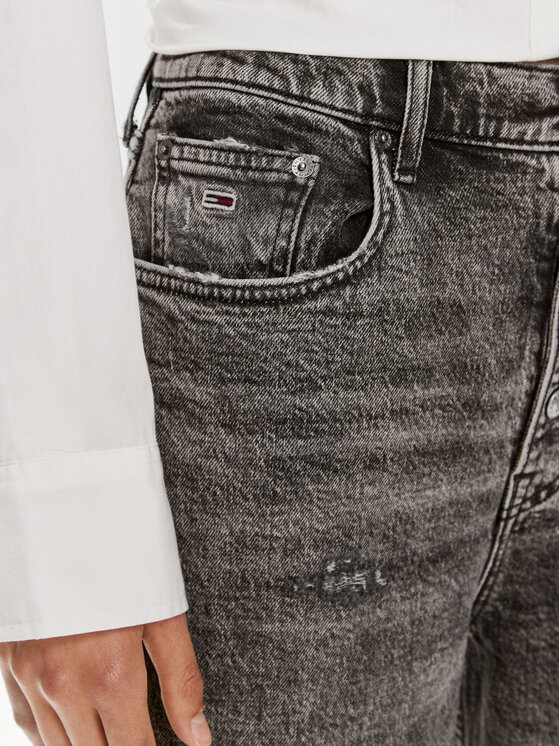 Tommy Jeans Tommy Jeans Jeans hlače DW0DW18174 Siva Mom Fit
