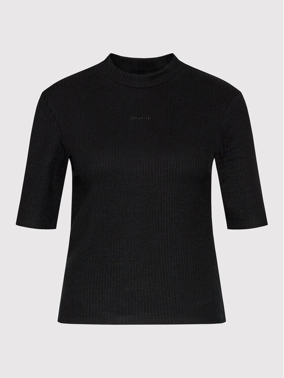 Sprandi Sprandi Palaidinė SP22-TSD500 Juoda Regular Fit