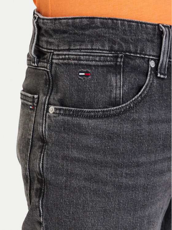 Tommy Jeans Tommy Jeans Jeansshorts Ronnie DM0DM22976 Schwarz Slim Fit