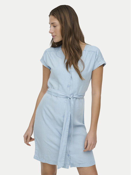 ONLY ONLY Джинсова сукня Charis 15363972 Світло-синій Regular Fit