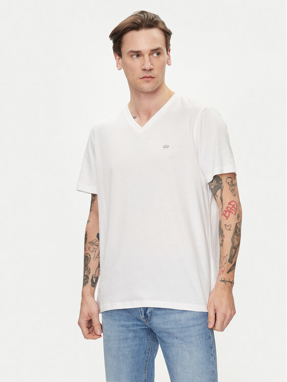 Gap Gap T-Shirt 753771-00 Bílá Regular Fit