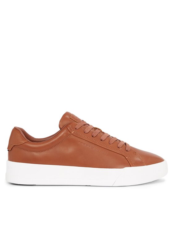 Sneakers Tommy Hilfiger Th Court Best Cognac FM0FM05136 Maro