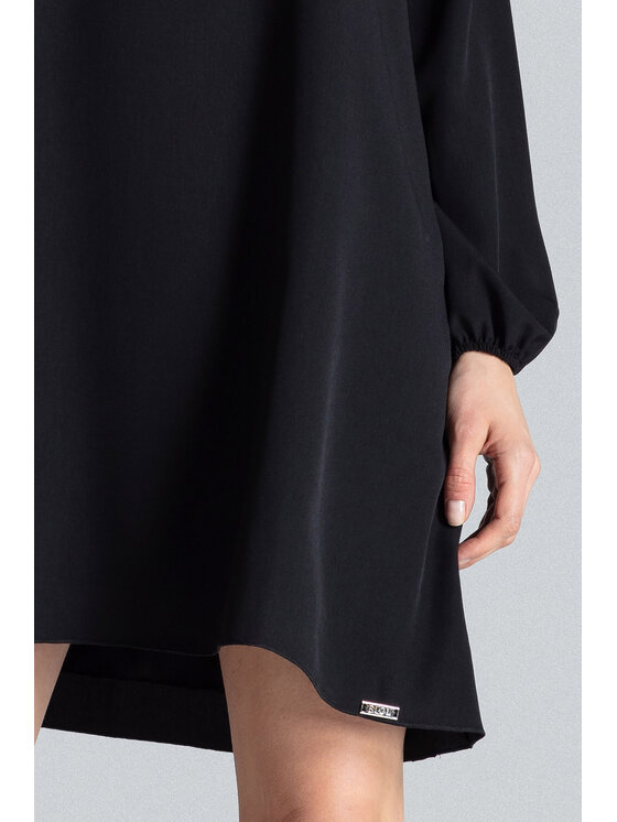 FIGL FIGL Šaty M566 Černá Regular Fit