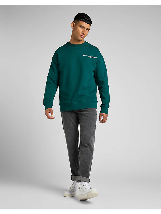 Lee Lee Jeansy WEST Szary Loose Fit