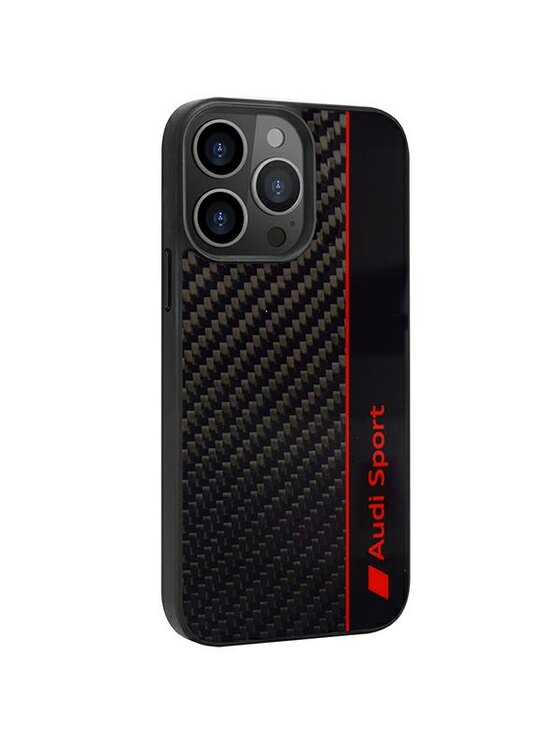 Etui na telefon Audi, Czarne, iPhone 13 Pro Max
