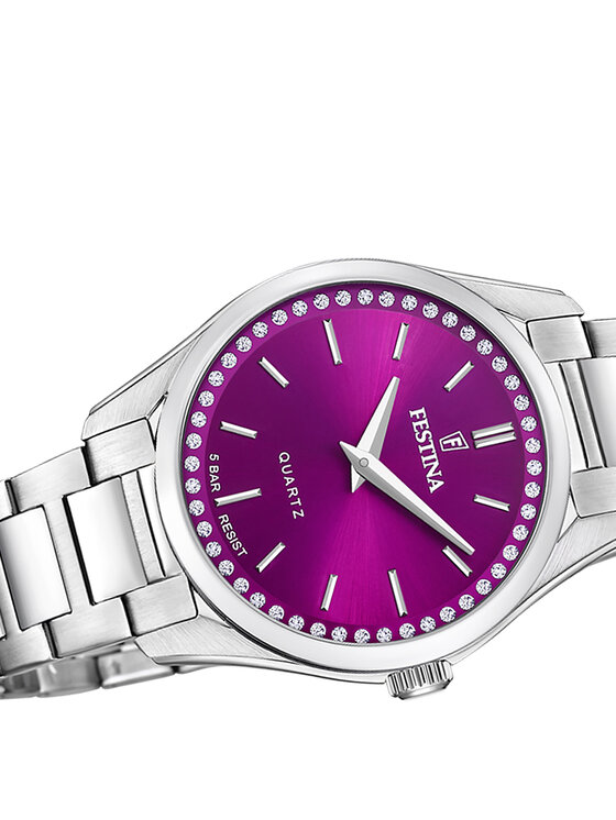 Festina Festina Zegarek F20583-2 Srebrny